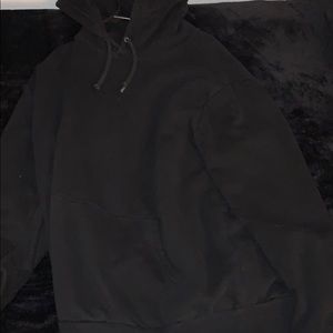 Black hoodie